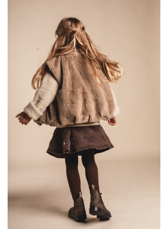 Baje Studio - Loue gilet - Beige