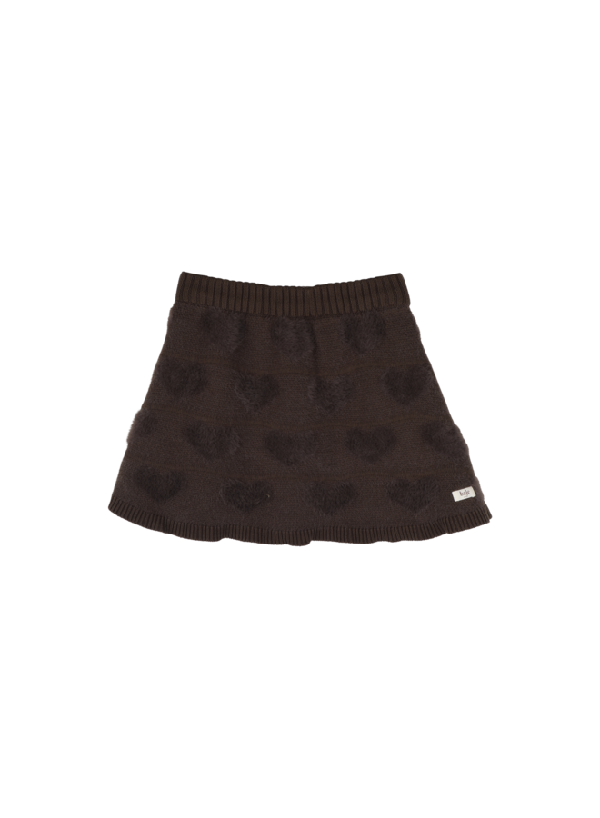 Djane skirt - Brown dark