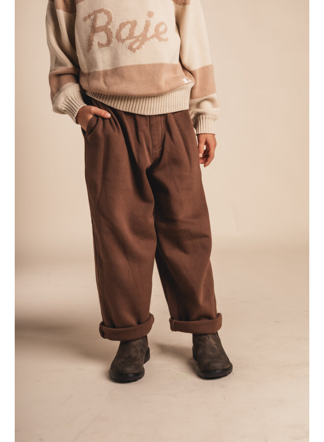 Baje Studio - Damye pants - Brown dark