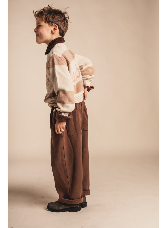 Baje Studio - Damye pants - Brown dark