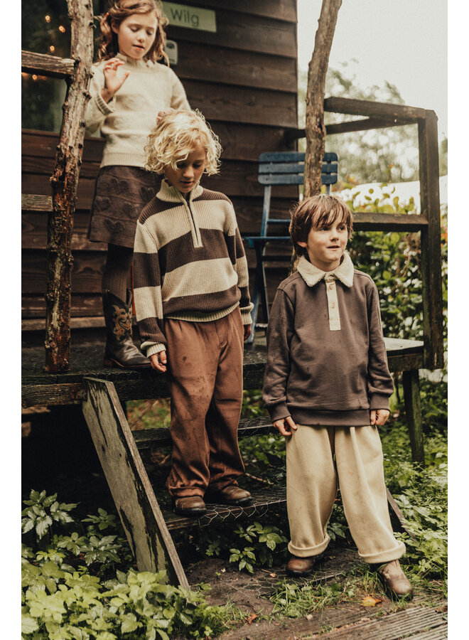 Baje Studio - Damye pants - Brown dark