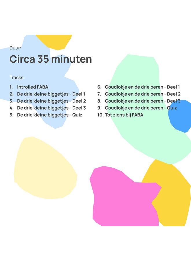 FABA - De drie kleine biggetjes en nog een verhaal
