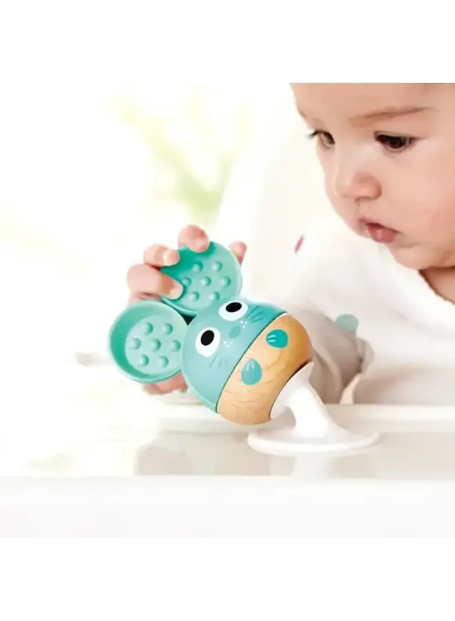 Hape - Cheery critter rattle trio