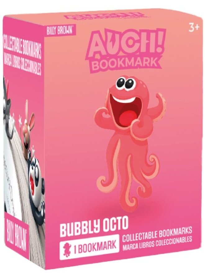 Billy Brown - Auch! bookmark sea animals - Bubbly octo