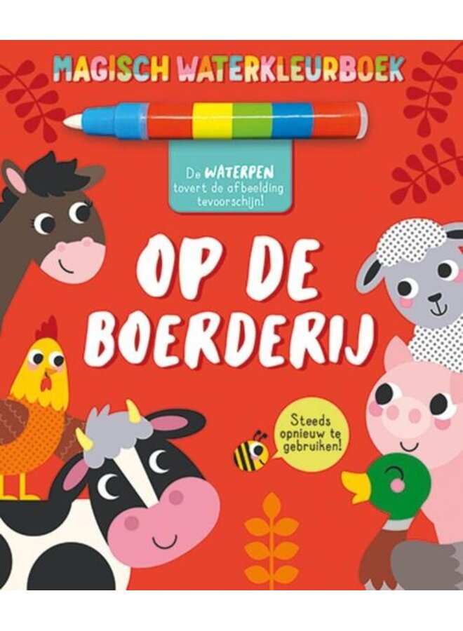 Magisch waterkleurboek - Op de boerderij
