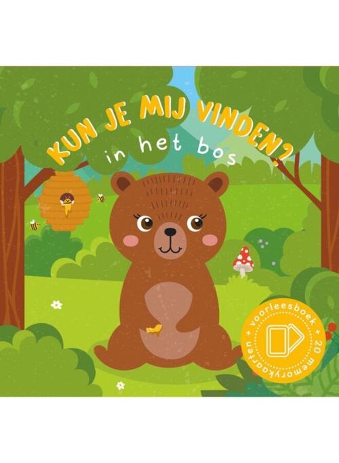 Kun je mij vinden? In het bos