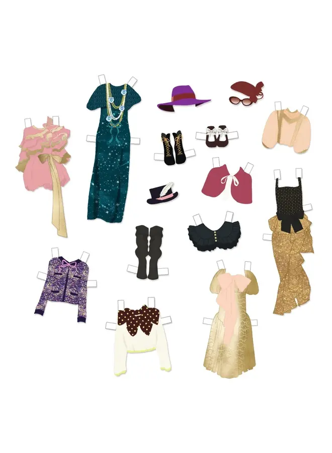 Djeco - Aankleedpoppen - So chic wardrobe
