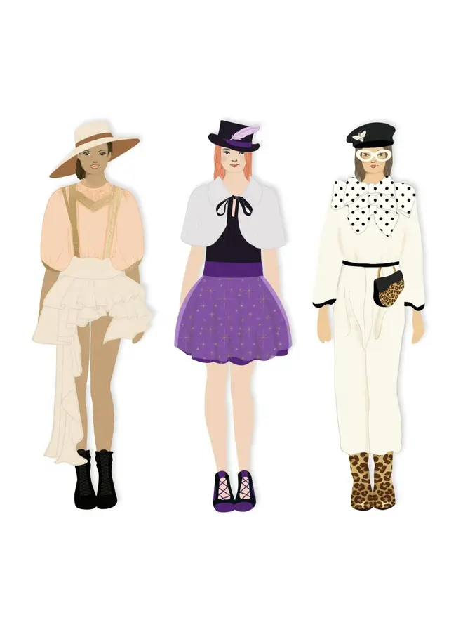 Djeco - Aankleedpoppen - So chic wardrobe