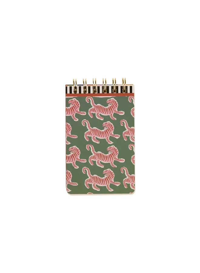 DesignWorks Ink - A dopo twin wire notepad - Tiger