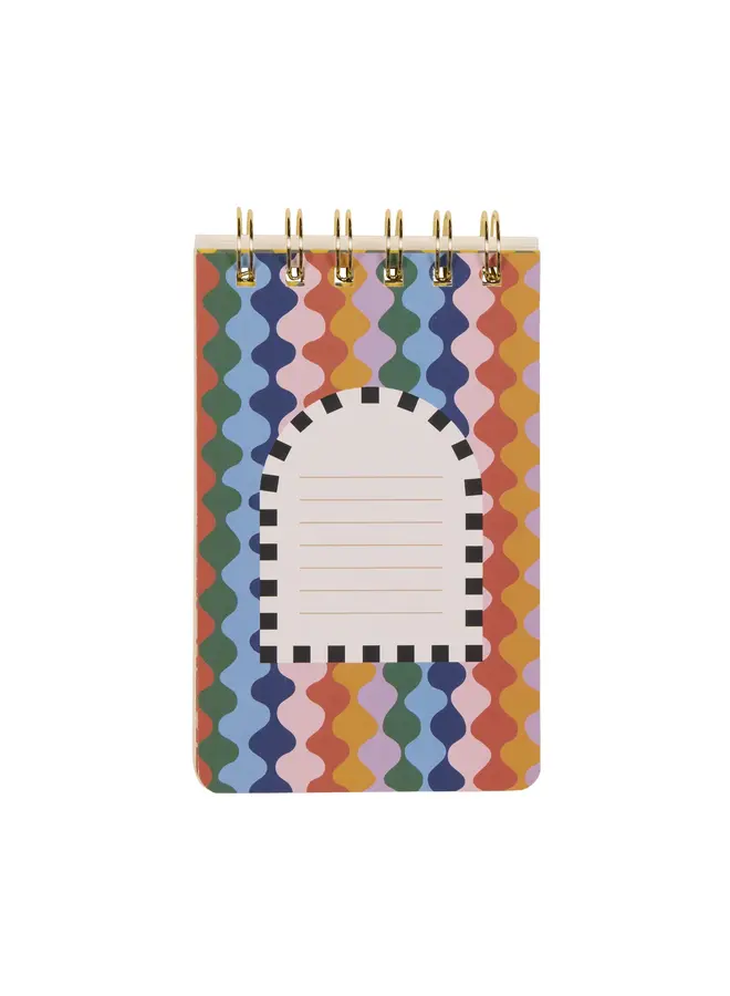 DesignWorks Ink - A dopo twin wire notepad - Tiger