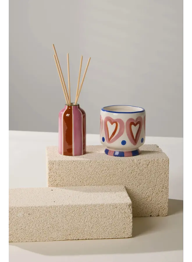 DesignWorks Ink - A dopo tiger ceramic diffuser - Black cedar & Fig