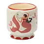 DesignWorks Ink - A dopo mermaid & moon ceramic candle - Ginger & Teak