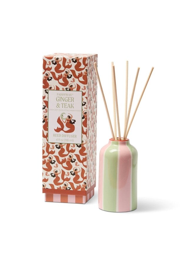 A dopo mermaid & moon ceramic diffuser - Ginger & Teak