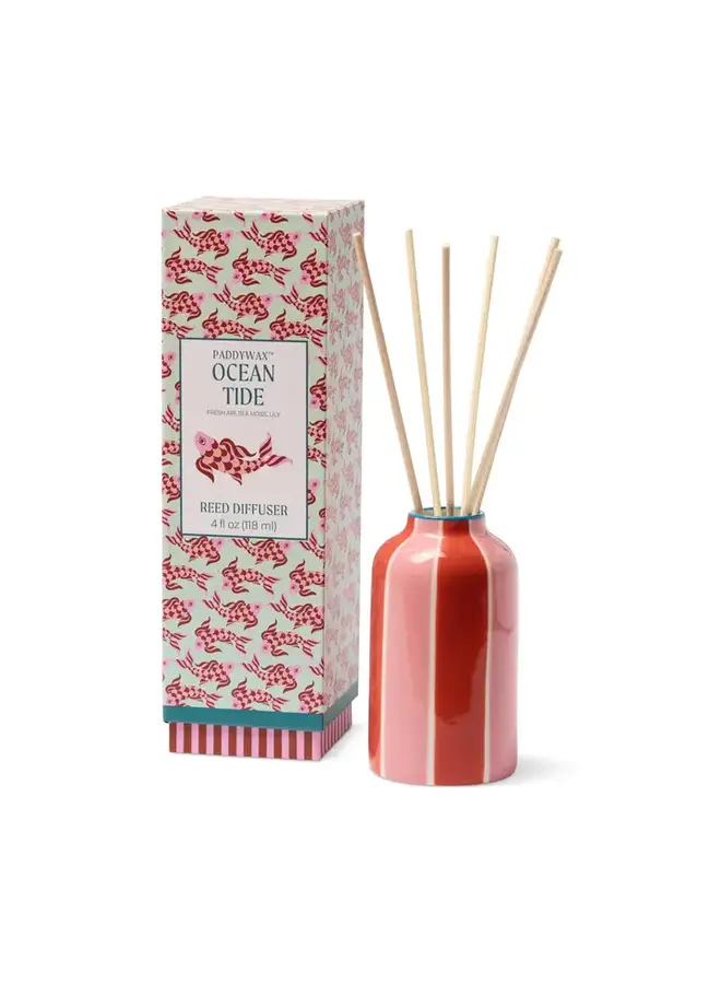 DesignWorks Ink - A dopo koi fish ceramic diffuser - Sea salt & Sage