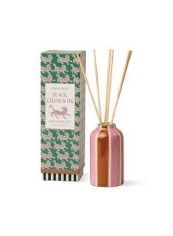 A dopo tiger ceramic diffuser - Black cedar & Fig