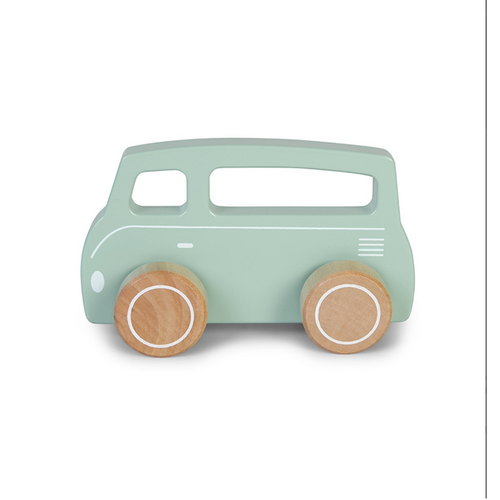 Little Dutch Busje hout - mint Little Dutch Busje hout - mint