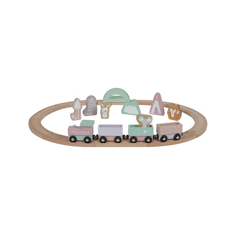 Little Dutch Treinbaan - adventure pink Little Dutch Treinbaan - adventure pink