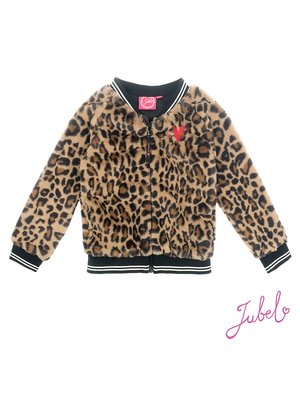 Jubel Teddy vest - Leopard Lipstick