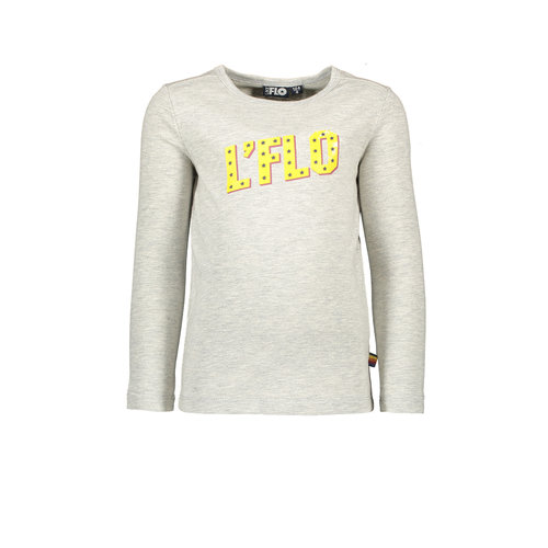 Like Flo Flo boys jersey long sleeve tee- Grey melee Like Flo Flo boys jersey long sleeve tee- Grey melee