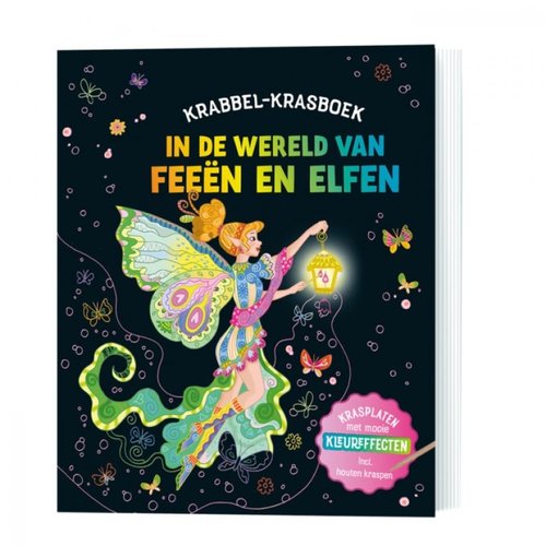 Lantaarn Publishers In de wereld van feeën en elfen - Krabbel-krasboek Lantaarn Publishers In de wereld van feeën en elfen - Krabbel-krasboek
