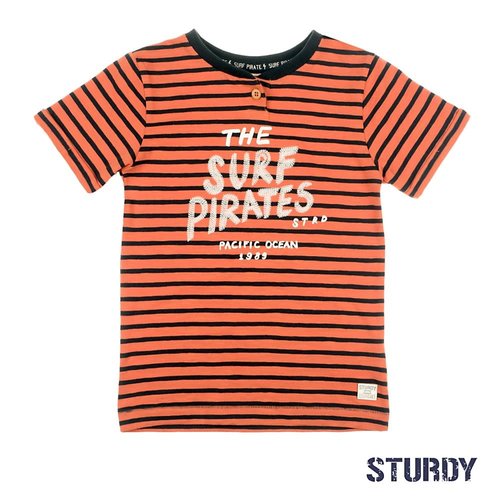 Sturdy T-shirt streep - Treasure Hunter Sturdy T-shirt streep - Treasure Hunter