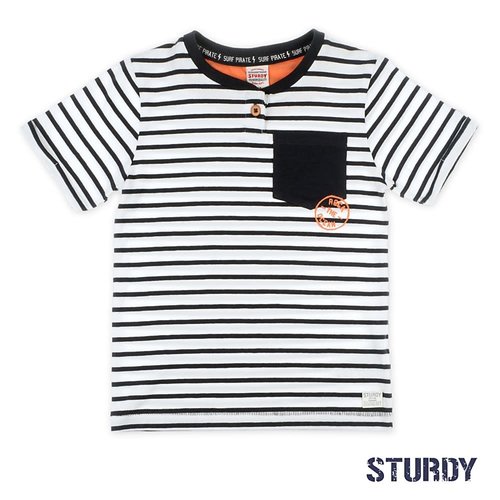 Sturdy T-shirt streep - Treasure Hunter Sturdy T-shirt streep - Treasure Hunter