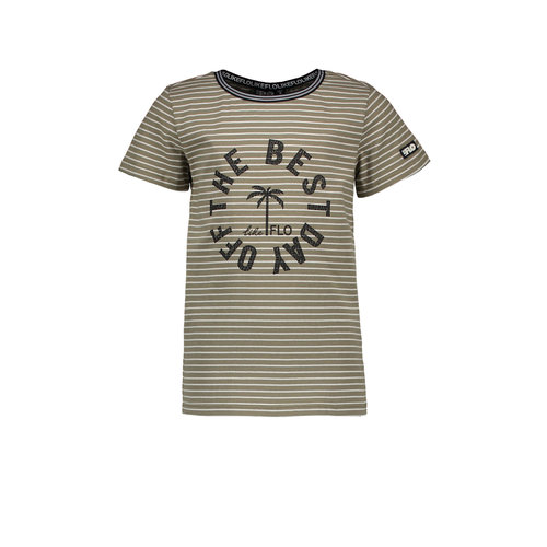 Like Flo Flo boys ss tee divers - Khaki Like Flo Flo boys ss tee divers - Khaki