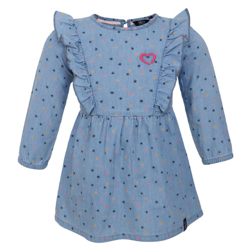 Beebielove Dress - Ruffle - Denim Beebielove Dress - Ruffle - Denim