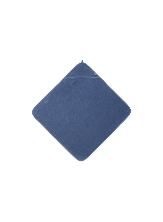 Jollein - Badcape - Badstof - 75x75cm - Jeans Blue