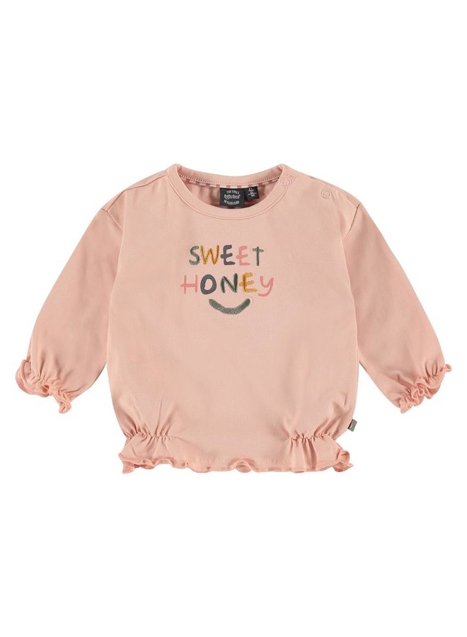 Babyface - Baby Girls T-shirt Longsleeve - Soft Pink
