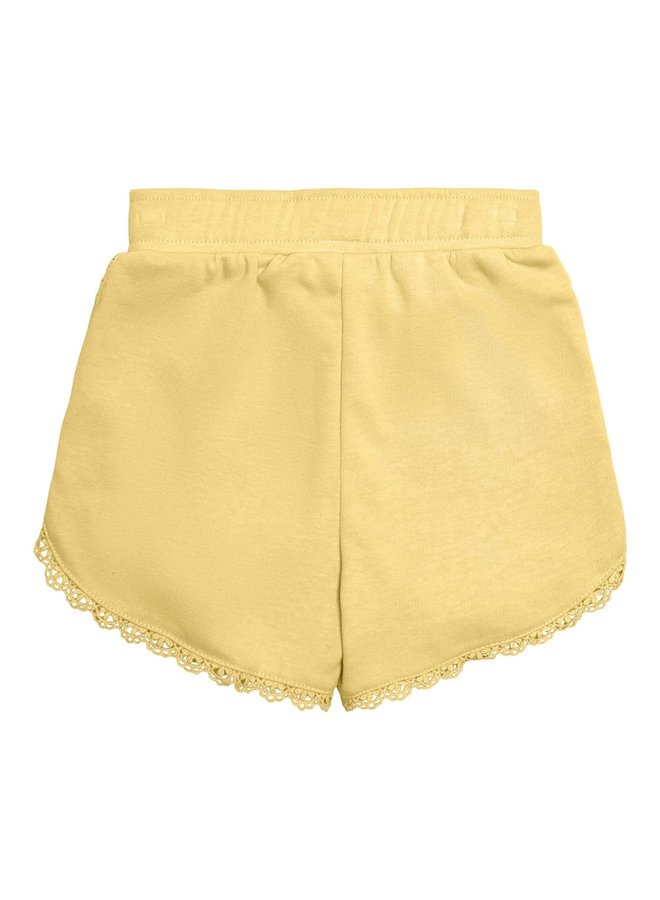 Kids Only Mini - Lela Lace Mix Shorts Ub Swt - Lemon Meringue