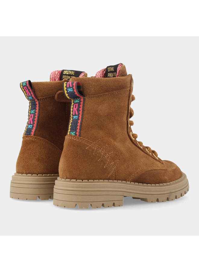 Red Rag - 12388 - Girls Mid Boot Laces - Light Brown Suede
