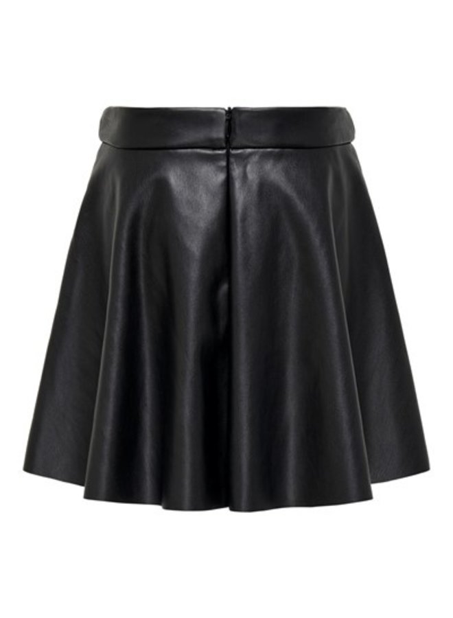 Kids Only - Kalia Faux Leather Skirt - Black