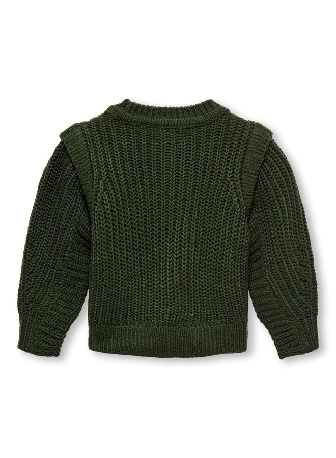 Kids Only Mini - Lexine LS Pullover Knt - Olive Night