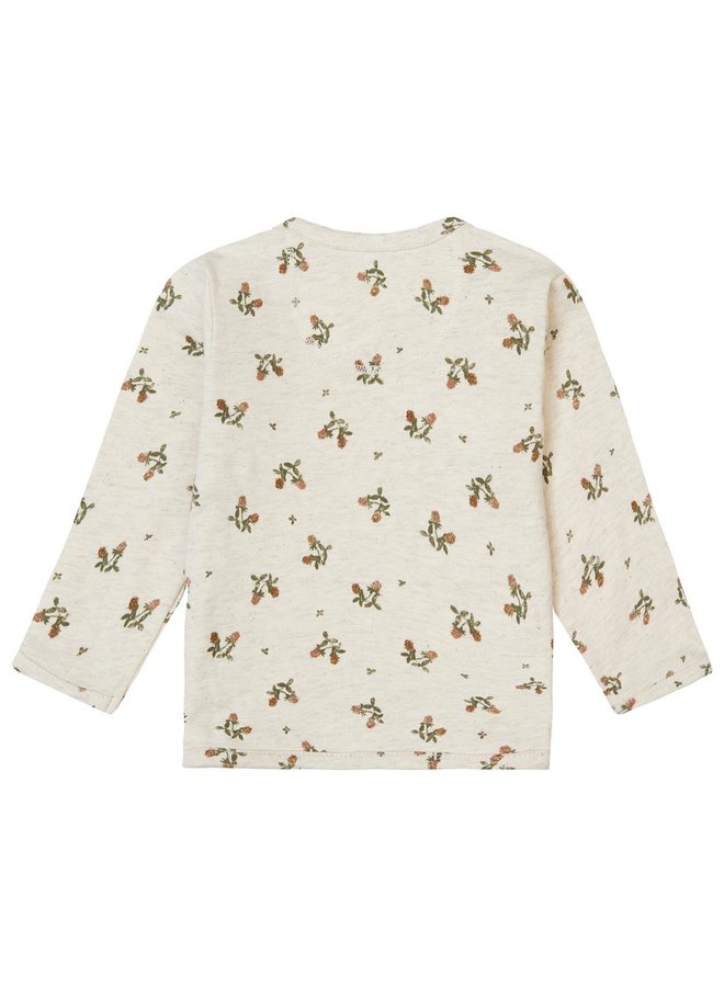 Noppies - Longsleeve Nicosia - AOP Oatmeal