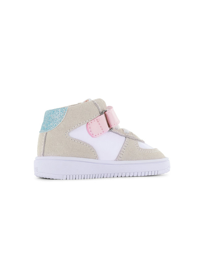 Shoesme - BN23S001-A - (Baby Proof Smart) - Beige White Pink