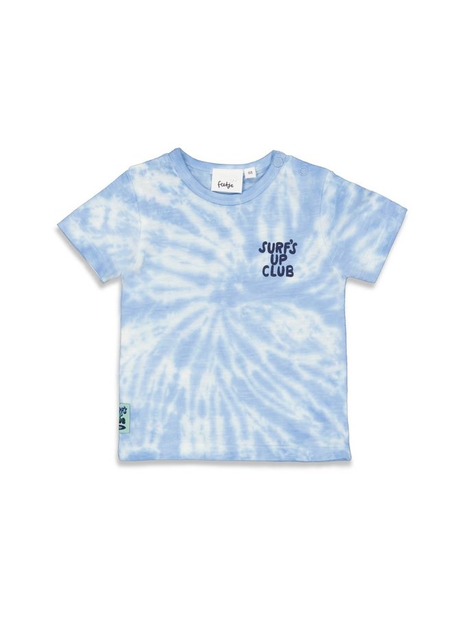 Feetje - T-shirt - Surf's Up Club - Blauw