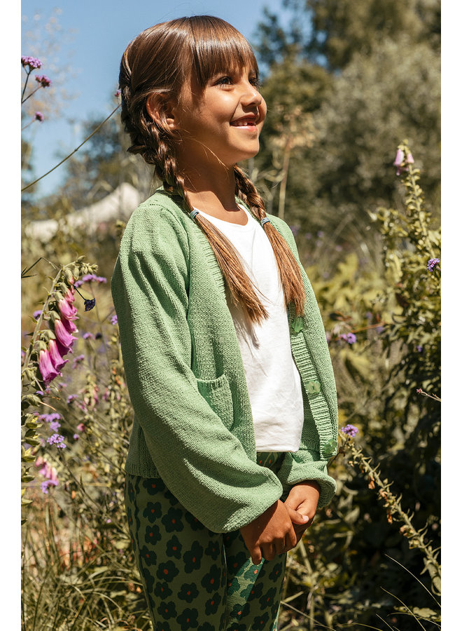 Looxs Little - Knitted Cardigan - Clover Green