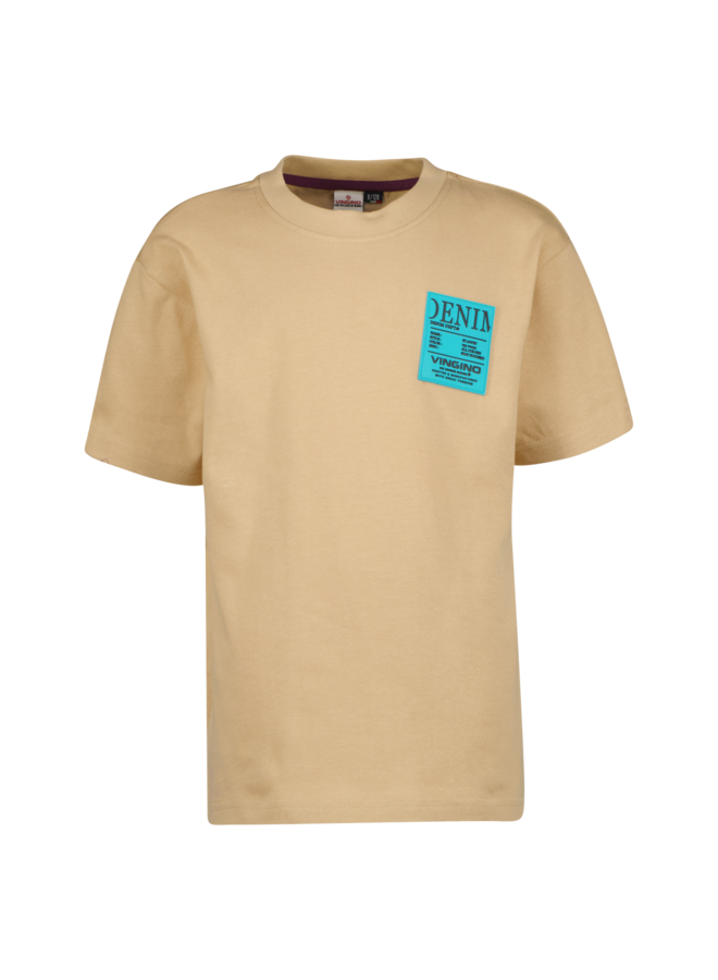 Boys - Javey Oversized Fit - T-shirt - Spruce Sand