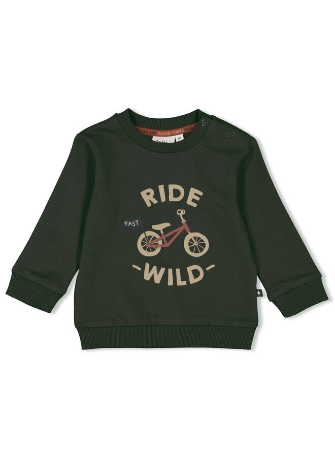 Feetje - Sweater - Wild Ride – Antraciet