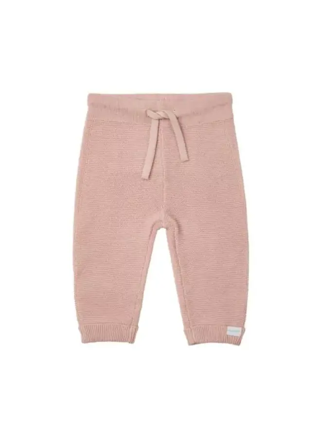 Unisex Pants regular knit Grover – Rose Smoke