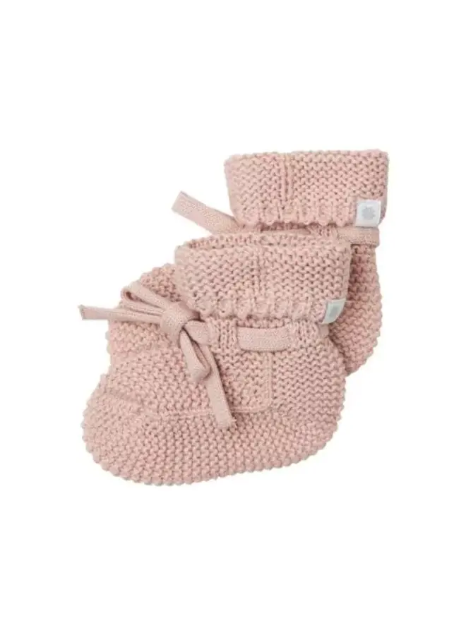 Noppies  - Unisex Booties knit Nelson – Rose Smoke