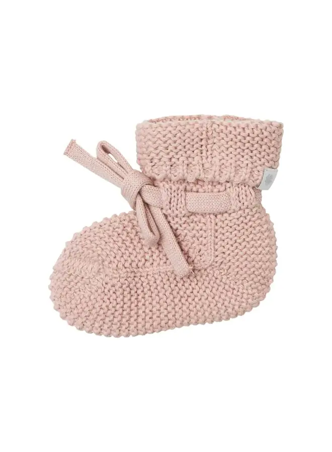 Noppies  - Unisex Booties knit Nelson – Rose Smoke