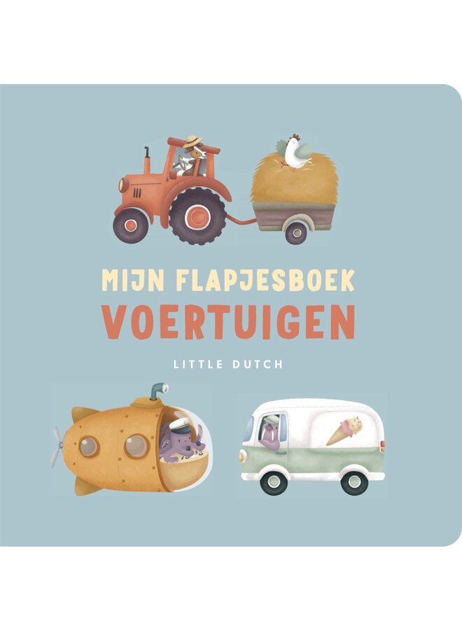 Little Dutch - Mijn flapjesboek voertuigen