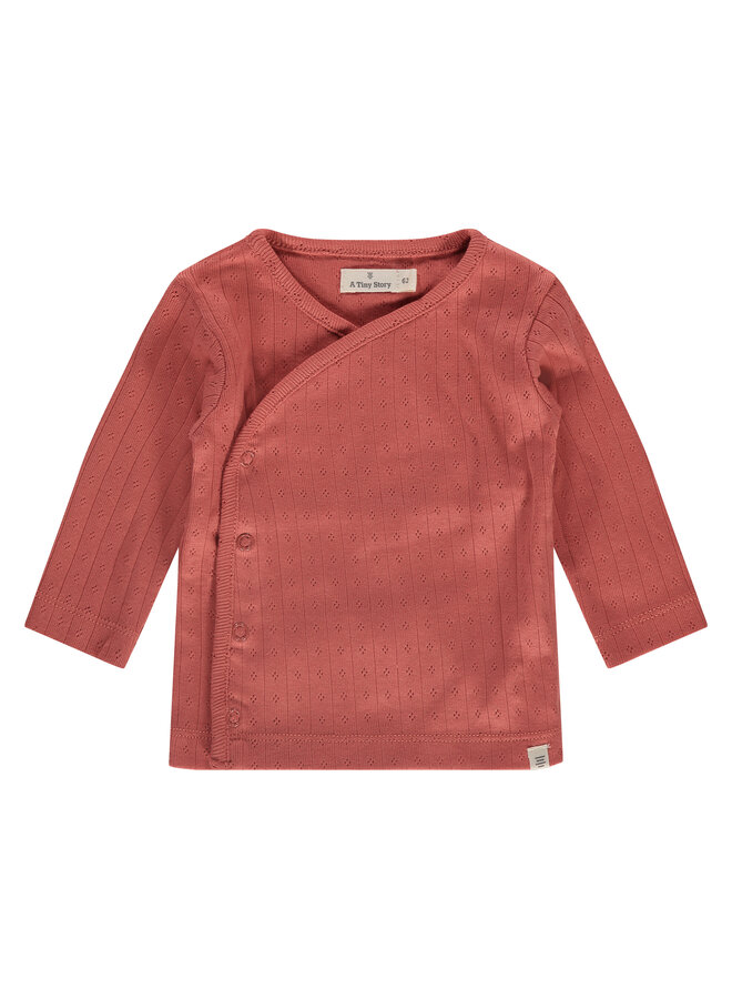 A Tiny Story - Baby t-shirt long sleeve – berry