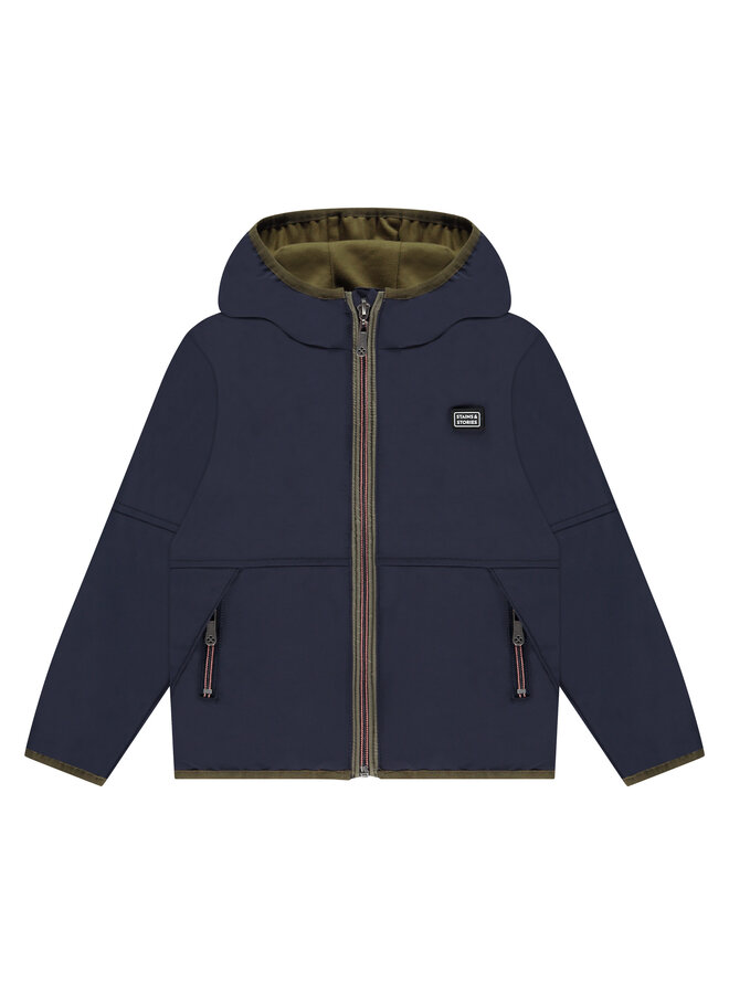 Boys jacket – dark royal