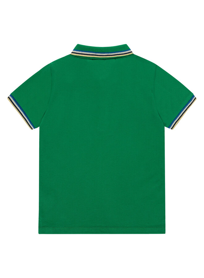 Stains & Stories - Boys polo short sleeve – green