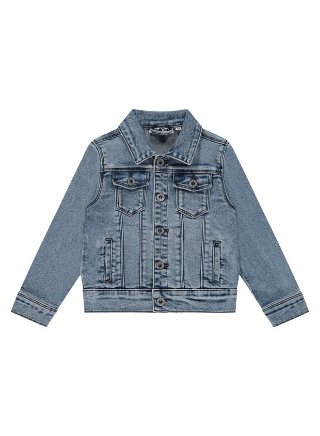 Stains & Stories - Boys jeans jacket – mid blue denim