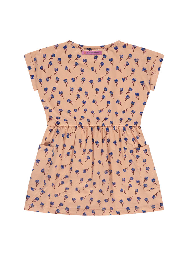 Stains & Stories - Girls sweatdress – salmon