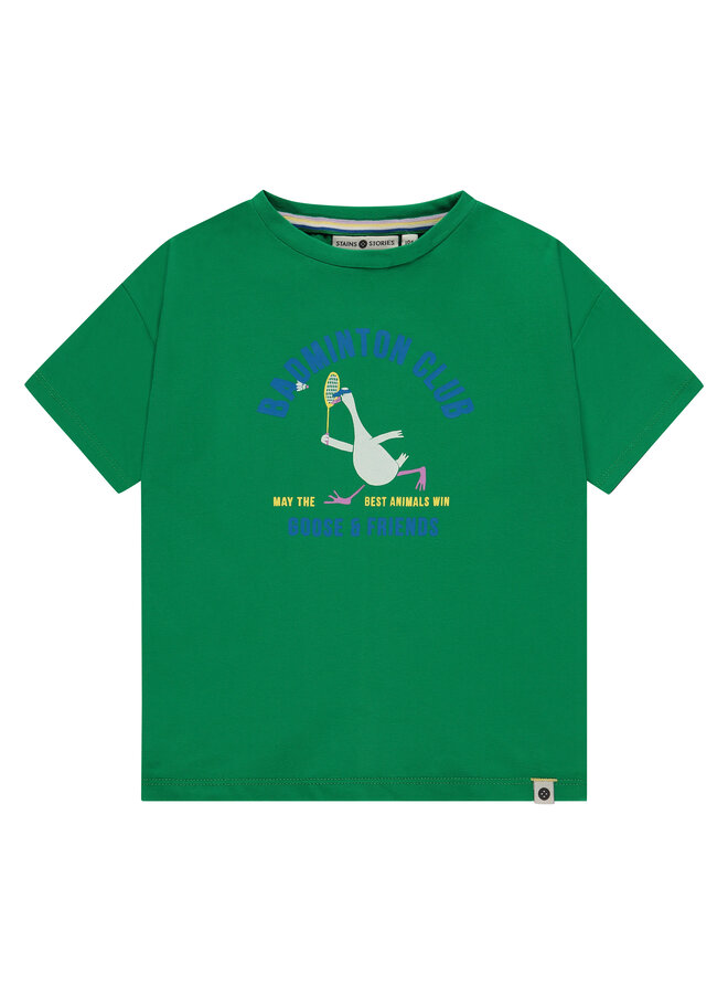 Boys t-shirt short sleeve – green